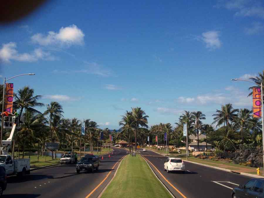 APEC USA 2011 Light Post Banners at Ko Olina Resort on Oahu gallery image 8