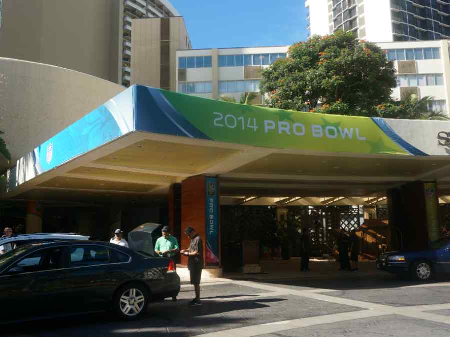 2014 NFL Pro Bowl Graphics- Sheraton Waikiki gallery image 2
