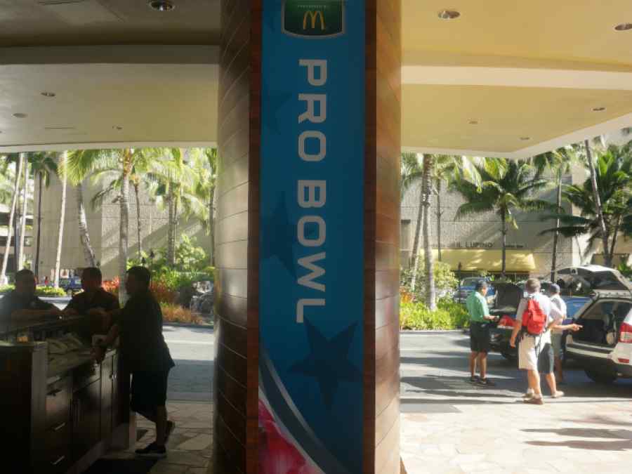 2014 NFL Pro Bowl Graphics- Sheraton Waikiki gallery image 3