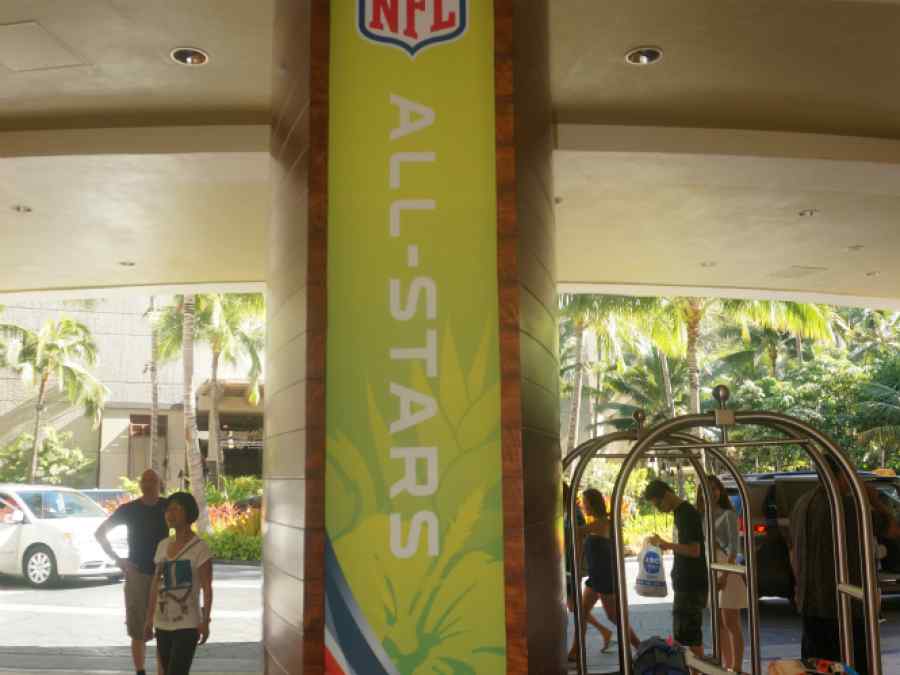2014 NFL Pro Bowl Graphics- Sheraton Waikiki gallery image 4