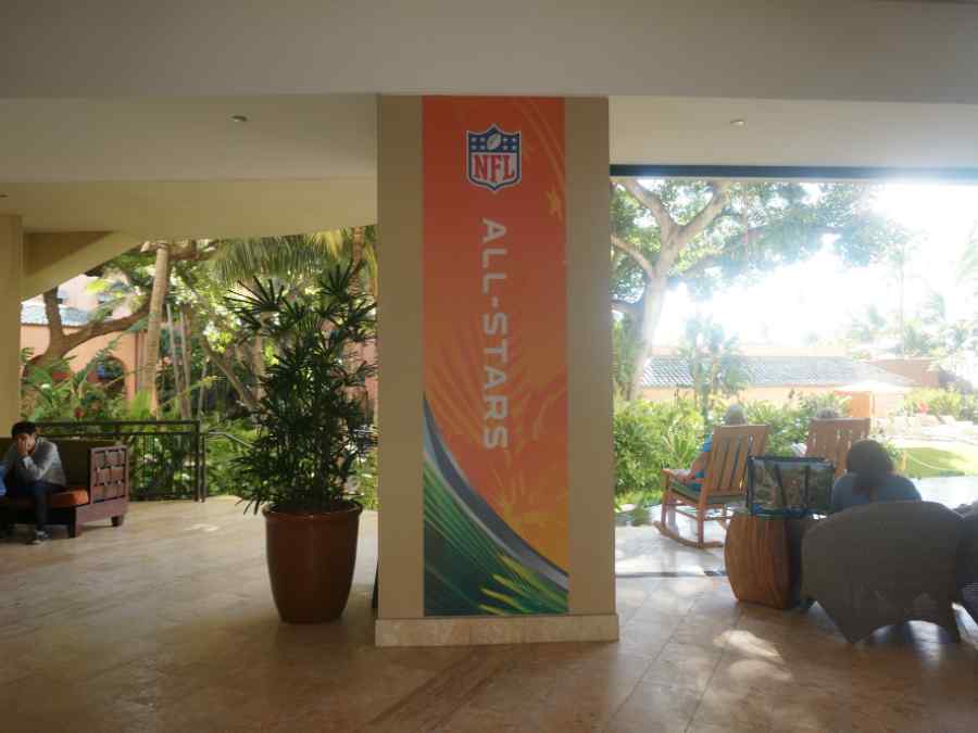 2014 NFL Pro Bowl Graphics- Sheraton Waikiki gallery image 19