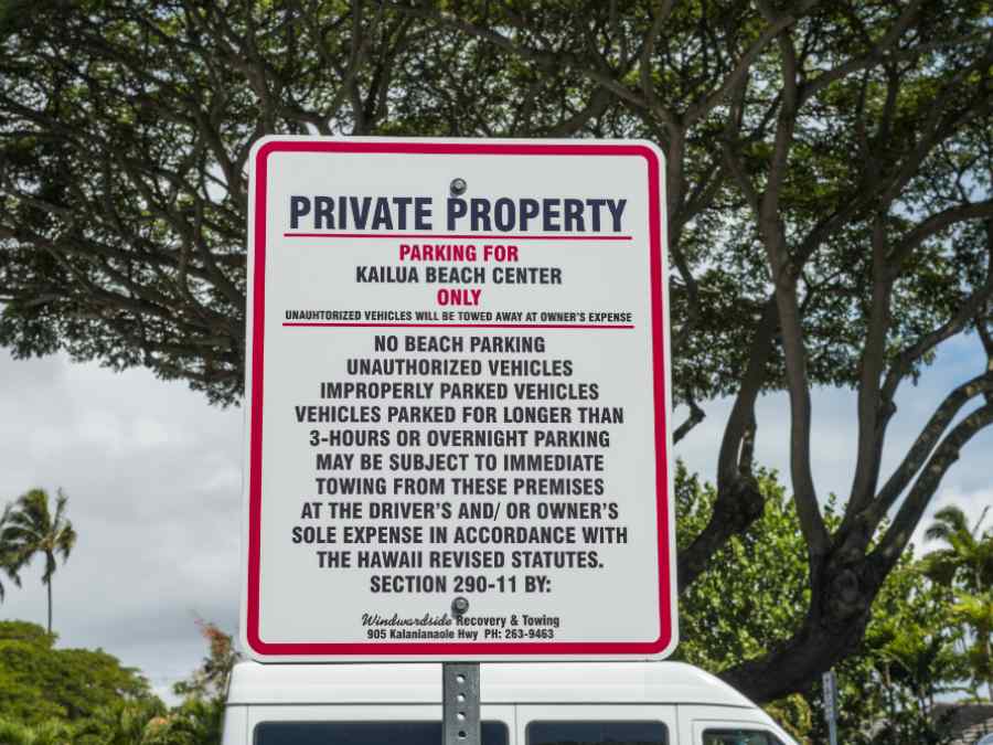 Custom Parking Lot Signs gallery image 9